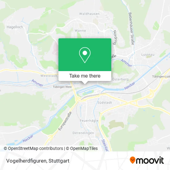 Карта Vogelherdfiguren