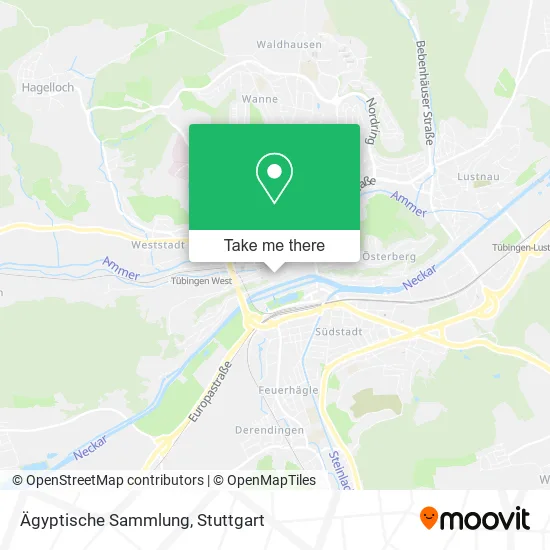 Карта Ägyptische Sammlung