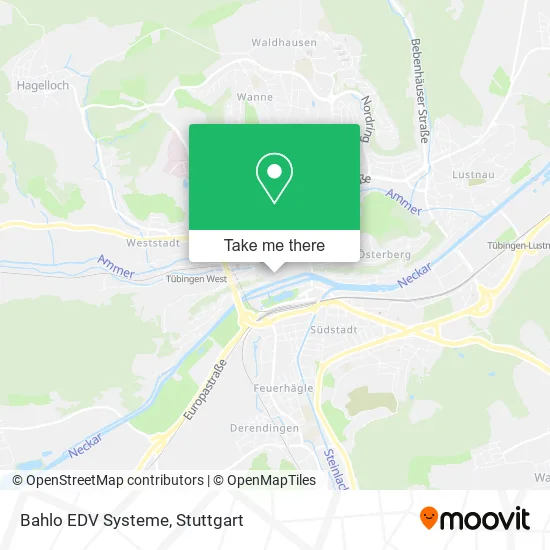 Карта Bahlo EDV Systeme