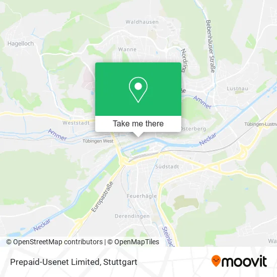 Карта Prepaid-Usenet Limited