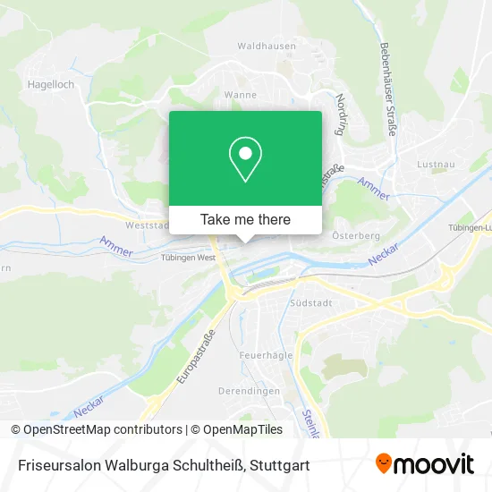 Карта Friseursalon Walburga Schultheiß