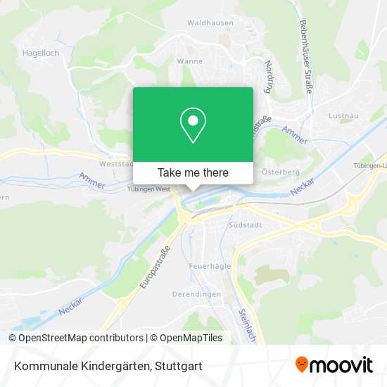 Kommunale Kindergärten map