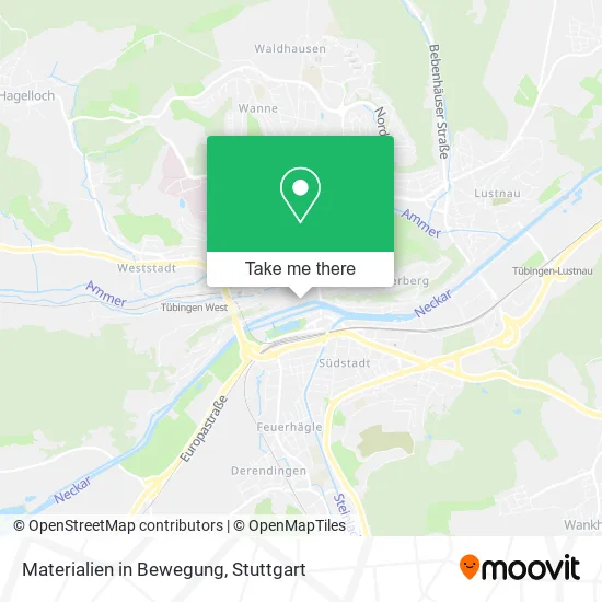 Карта Materialien in Bewegung