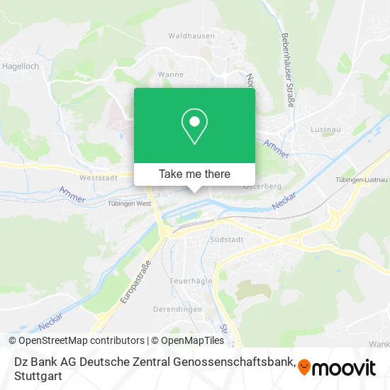 Карта Dz Bank AG Deutsche Zentral Genossenschaftsbank