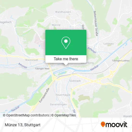 Карта Münze 13