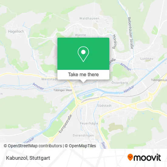 Карта Kabunzol