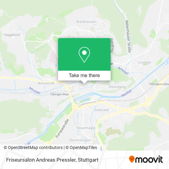 Карта Friseursalon Andreas Pressler