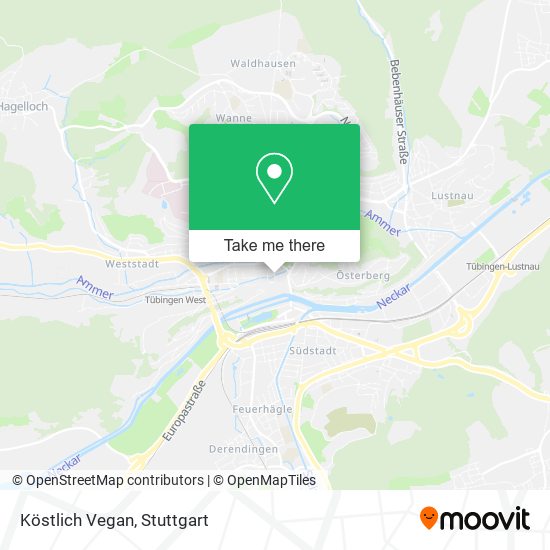 Köstlich Vegan map