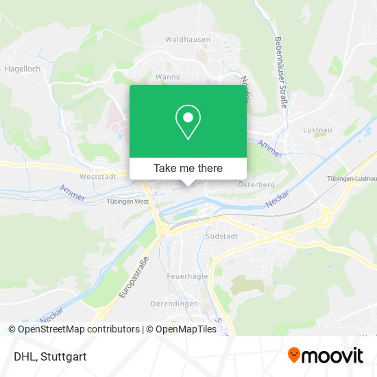 Карта DHL