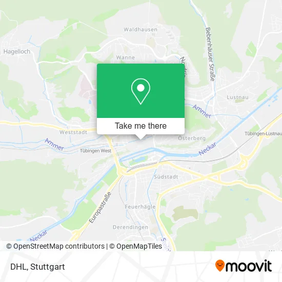Карта DHL