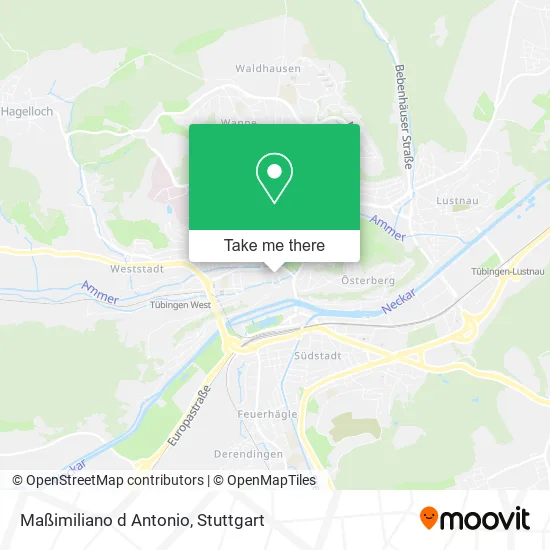 Карта Maßimiliano d Antonio