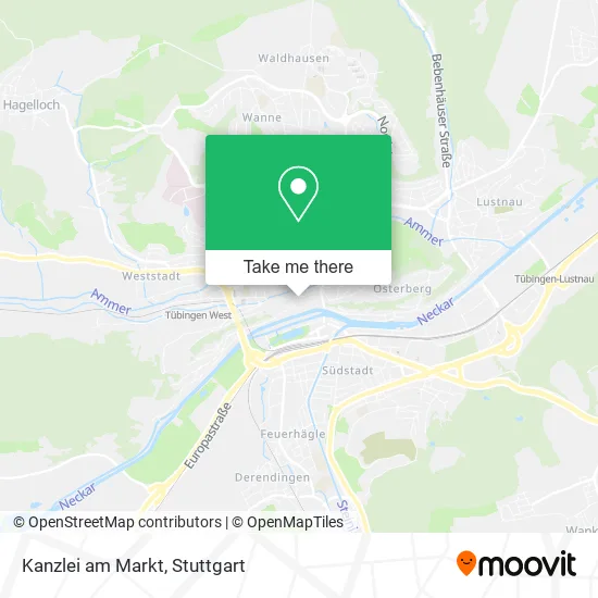 Карта Kanzlei am Markt