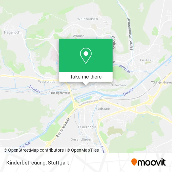 Карта Kinderbetreuung