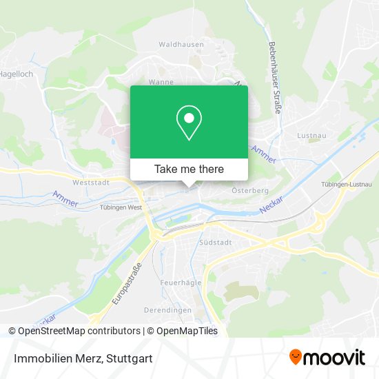 Immobilien Merz map