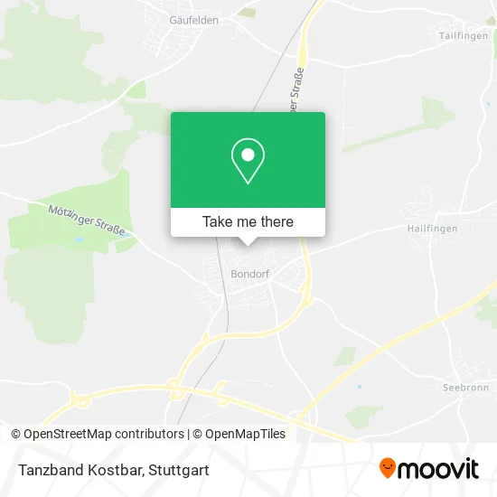 Карта Tanzband Kostbar