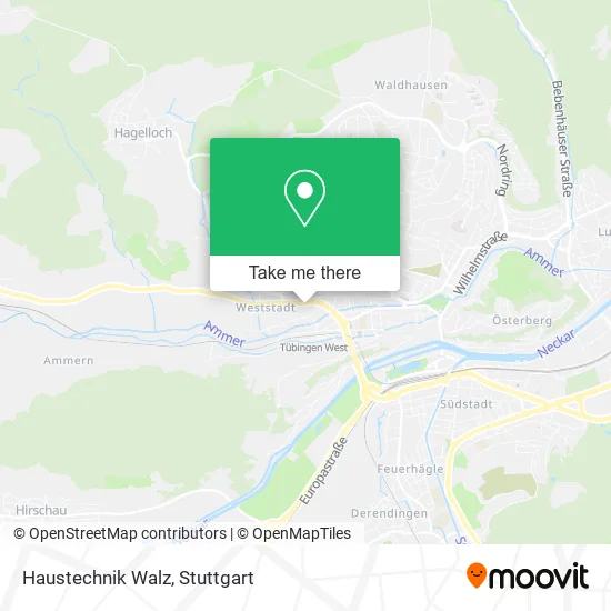 Карта Haustechnik Walz