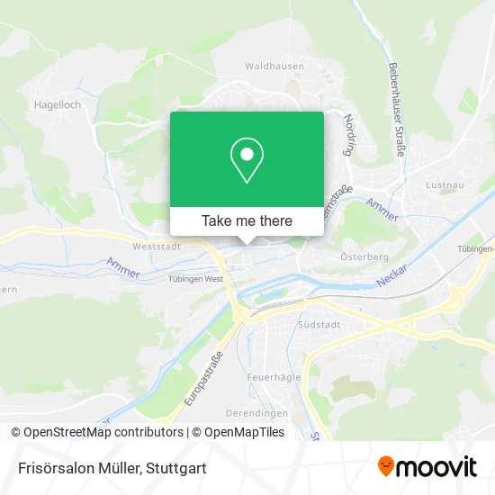 Карта Frisörsalon Müller