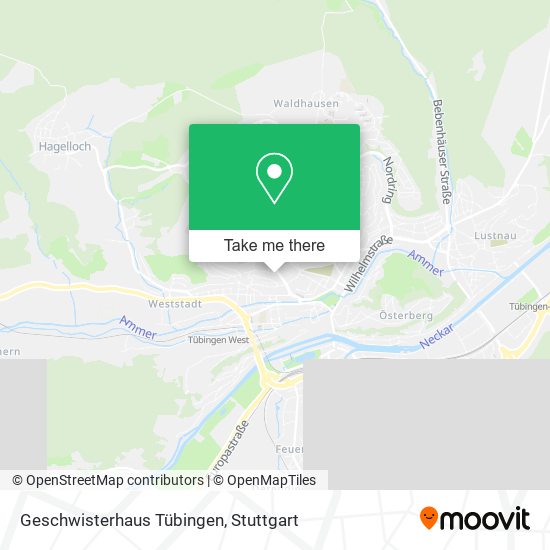 Geschwisterhaus Tübingen map
