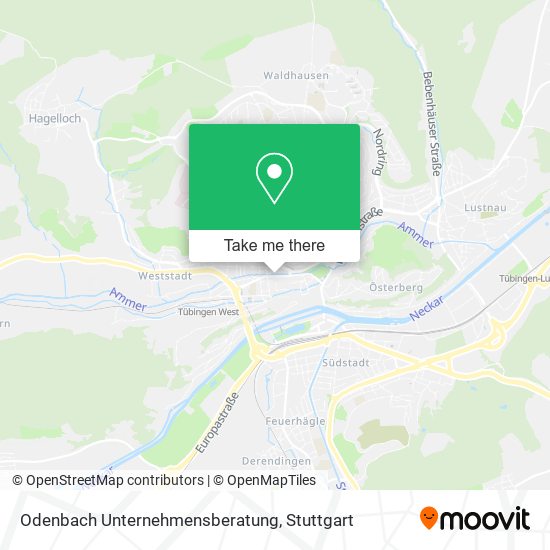 Odenbach Unternehmensberatung map