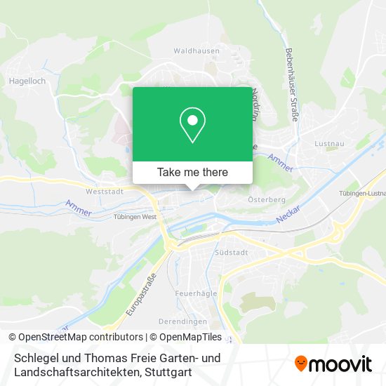 Schlegel und Thomas Freie Garten- und Landschaftsarchitekten map