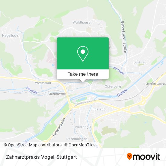 Карта Zahnarztpraxis Vogel