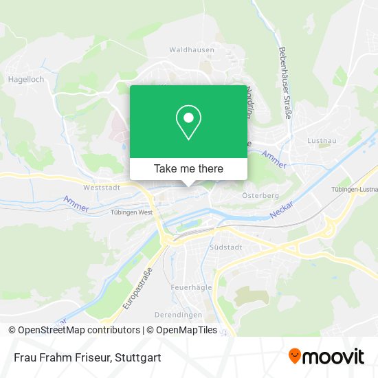 Frau Frahm Friseur map