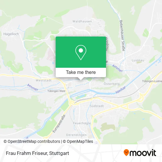 Карта Frau Frahm Friseur