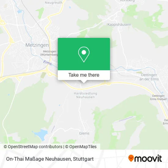 Карта On-Thai Maßage Neuhausen