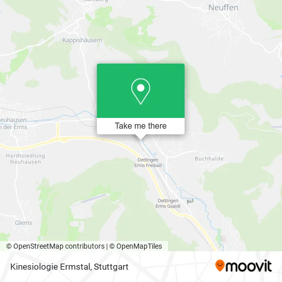 Карта Kinesiologie Ermstal