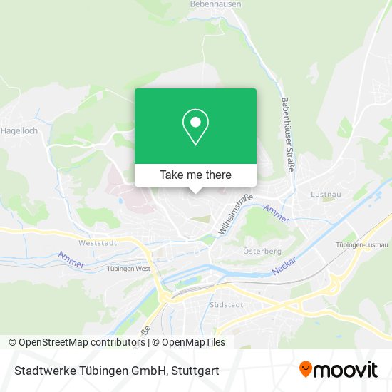 Stadtwerke Tübingen GmbH map