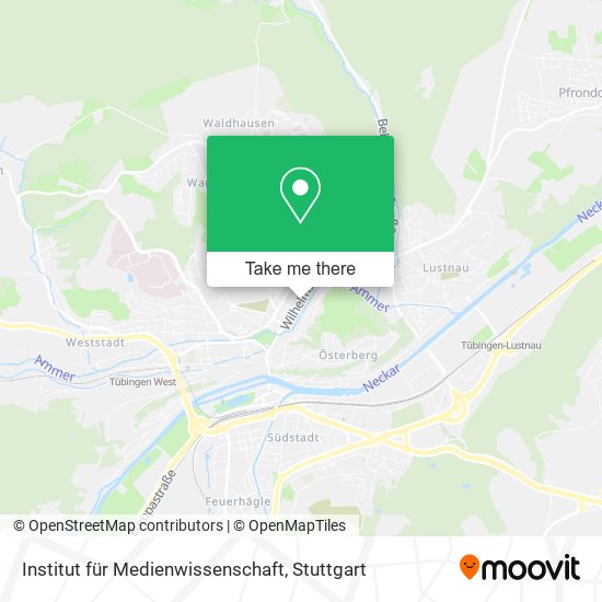 Institut für Medienwissenschaft map