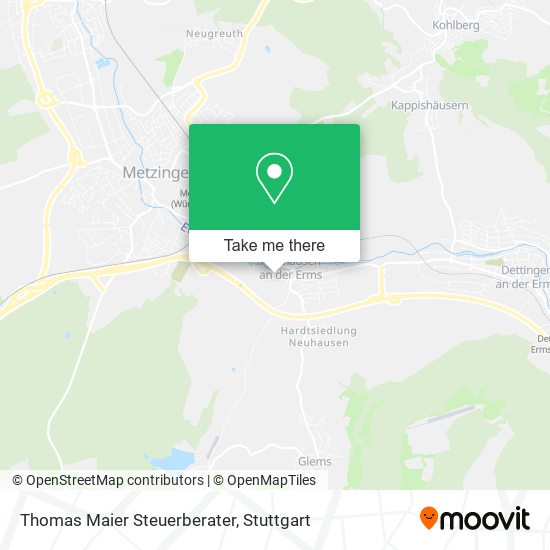 Thomas Maier Steuerberater map