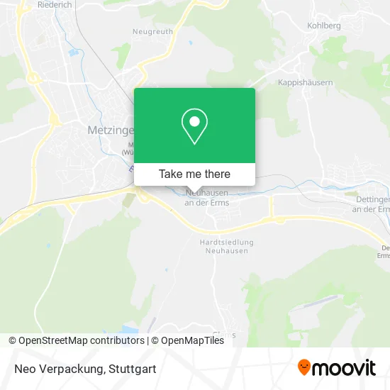 Карта Neo Verpackung