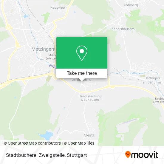 Карта Stadtbücherei Zweigstelle