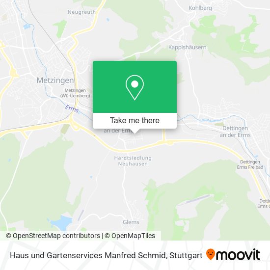 Haus und Gartenservices Manfred Schmid map