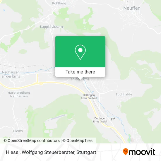 Карта Hiessl, Wolfgang Steuerberater