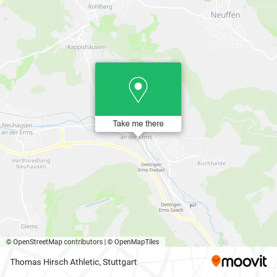 Карта Thomas Hirsch Athletic