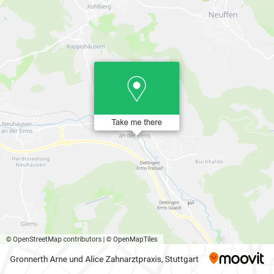 Gronnerth Arne und Alice Zahnarztpraxis map