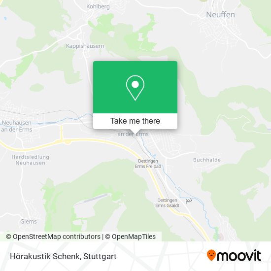 Hörakustik Schenk map