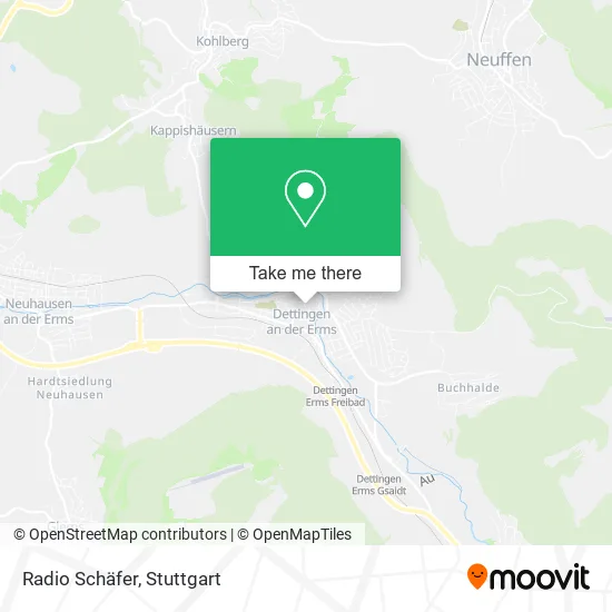 Карта Radio Schäfer