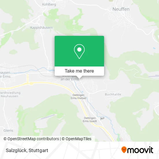 Карта Salzglück