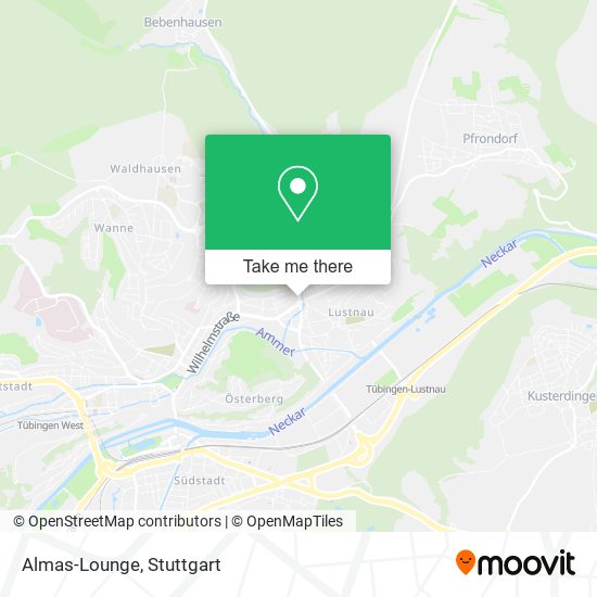 Almas-Lounge map