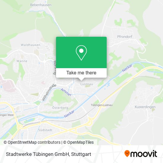 Stadtwerke Tübingen GmbH map