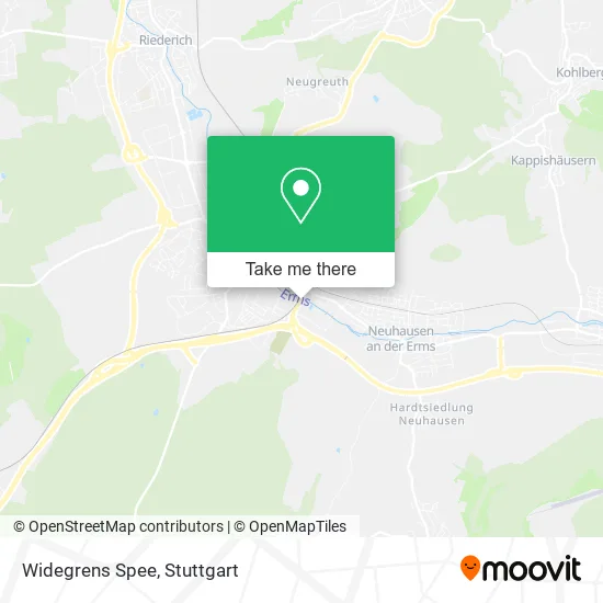 Карта Widegrens Spee
