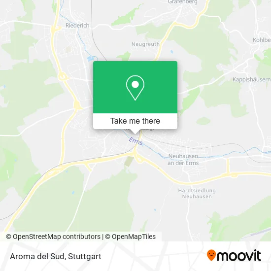 Карта Aroma del Sud