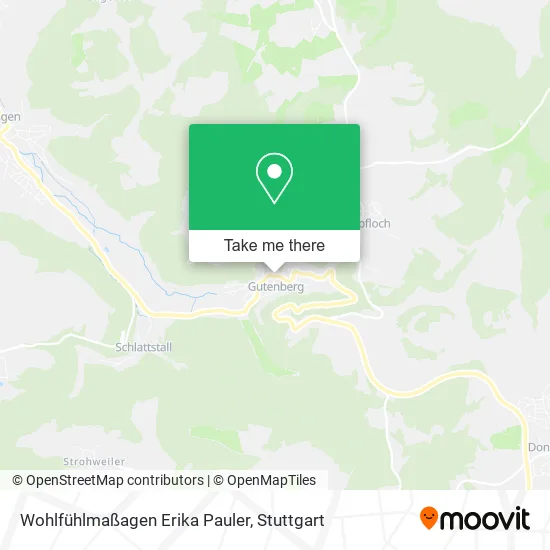 Карта Wohlfühlmaßagen Erika Pauler