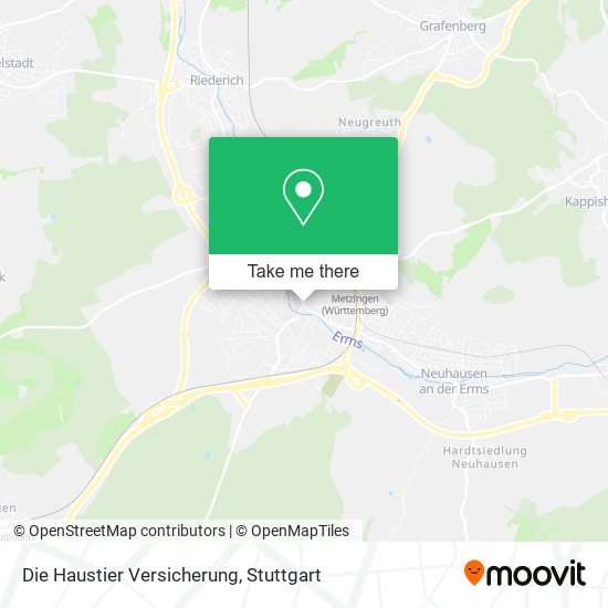 Die Haustier Versicherung map