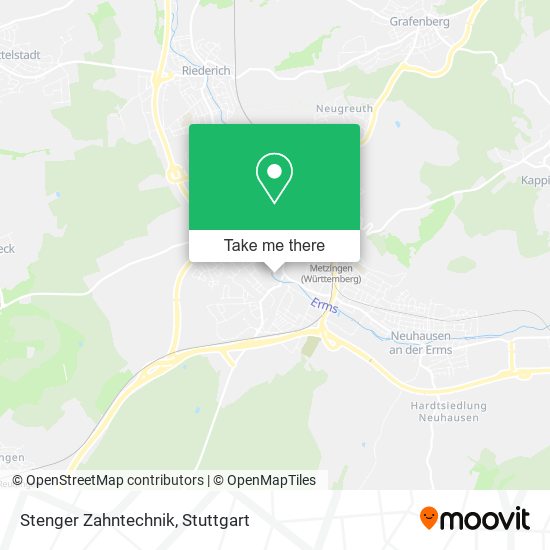 Stenger Zahntechnik map