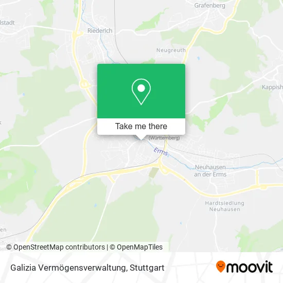 Карта Galizia Vermögensverwaltung
