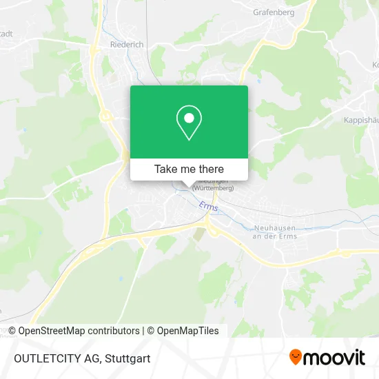 OUTLETCITY AG map